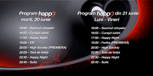 Happy TV TV program - Naslovi.net